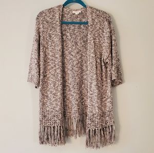 LOFT Tassel Cardigan